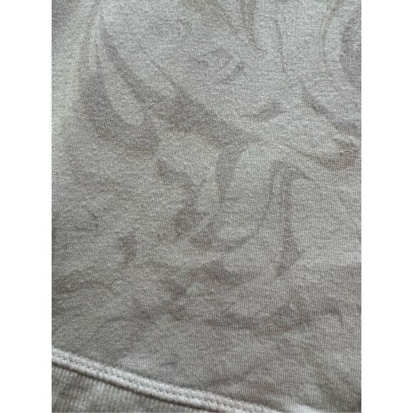 Athleta Agate Paisley Cream Coaster Luxe V Neck Sweatshirt Large - Picture 10 of 10